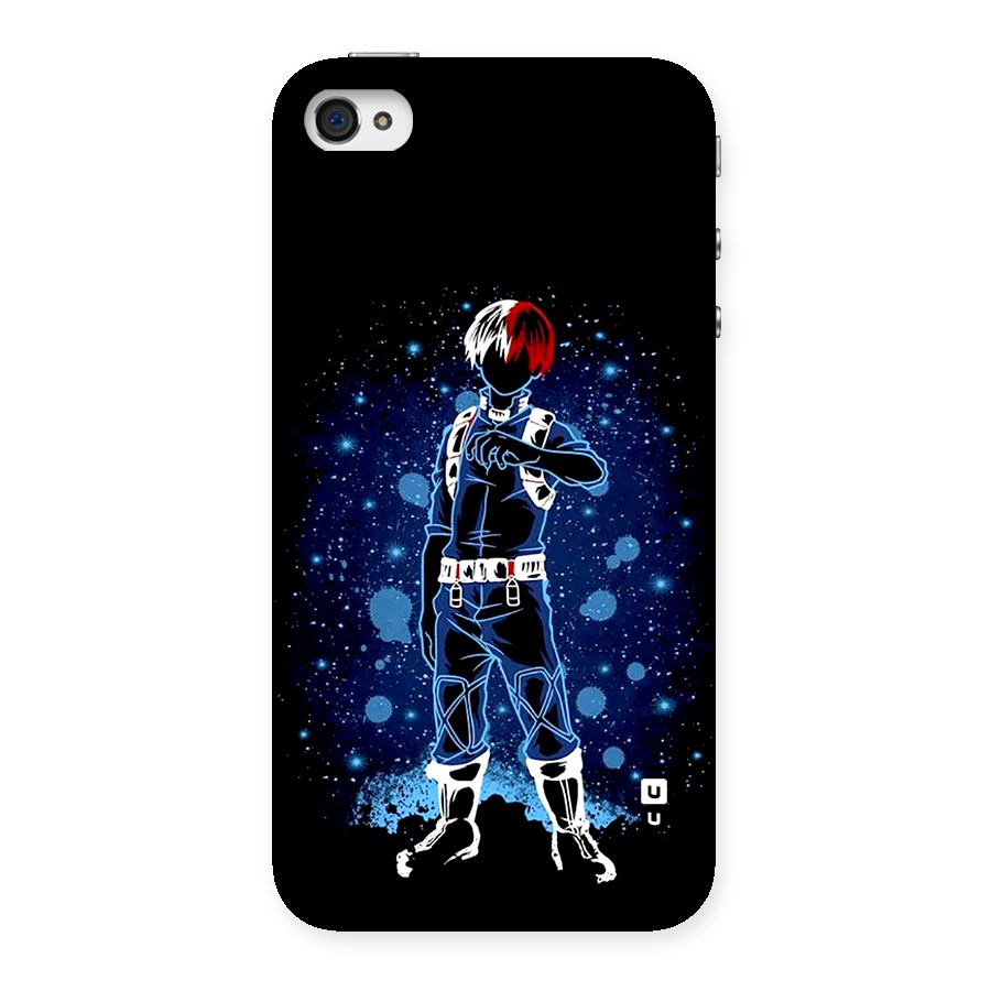 Todoroki Stance Back Case for iPhone 4 4s