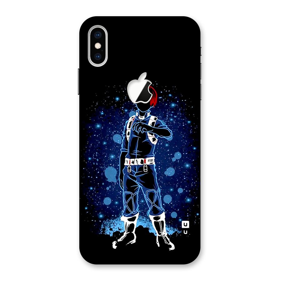 Todoroki Stance Back Case for iPhone XS Max Apple Cut