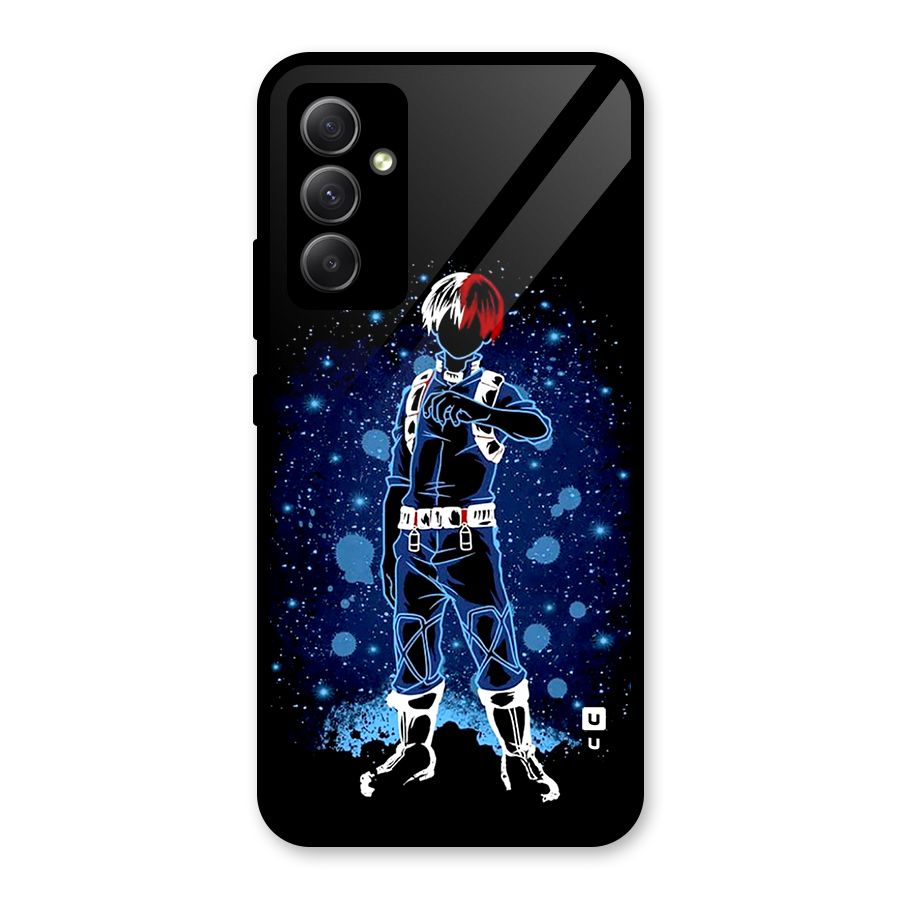 Todoroki Stance Glass Back Case for Galaxy A34