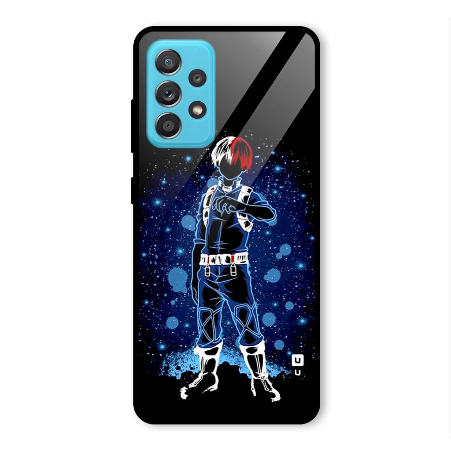 Todoroki Stance Glass Back Case for Galaxy A52