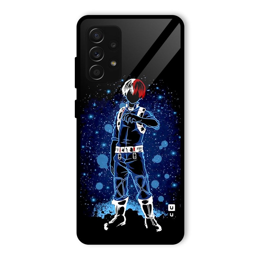 Todoroki Stance Glass Back Case for Galaxy A53 5G