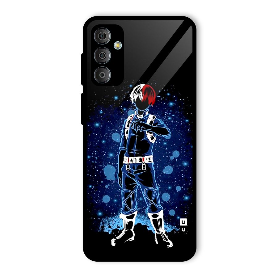 Todoroki Stance Glass Back Case for Galaxy F23