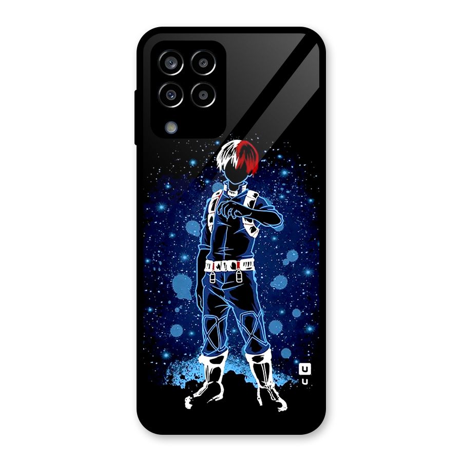 Todoroki Stance Glass Back Case for Galaxy M33