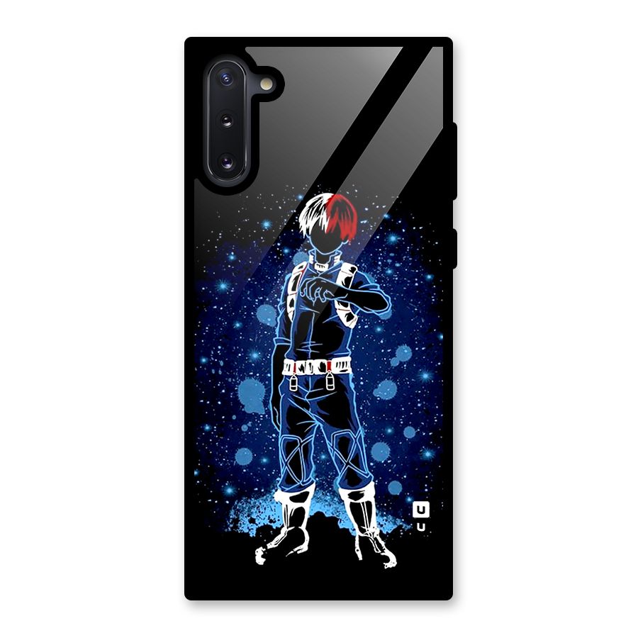 Todoroki Stance Glass Back Case for Galaxy Note 10
