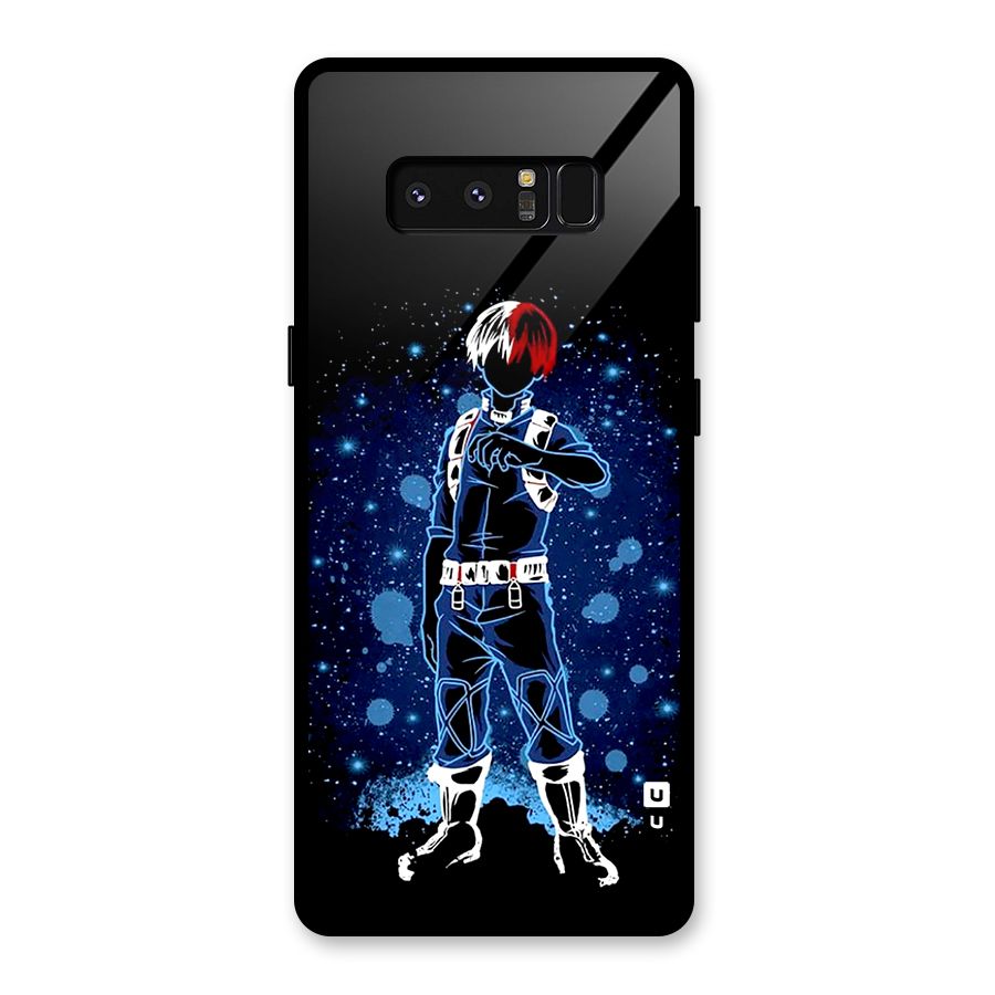 Todoroki Stance Glass Back Case for Galaxy Note 8