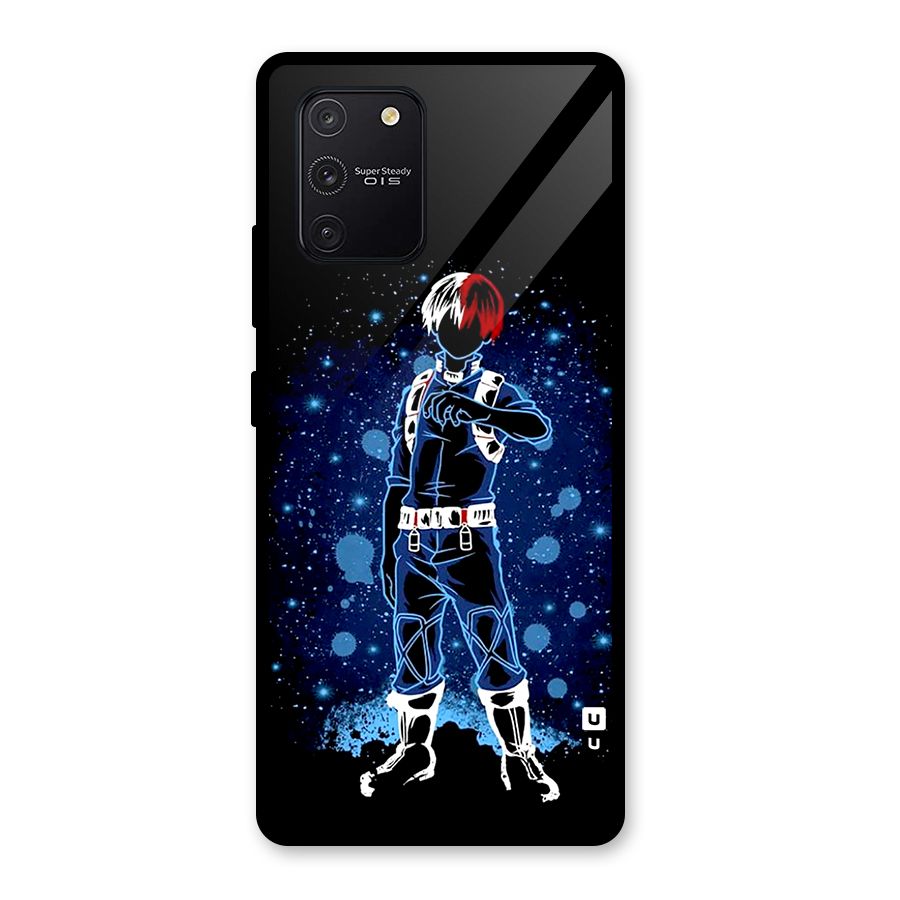 Todoroki Stance Glass Back Case for Galaxy S10 Lite