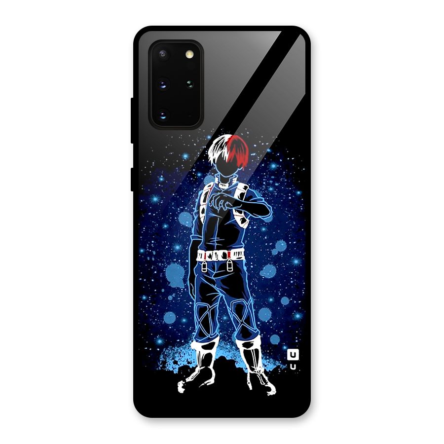Todoroki Stance Glass Back Case for Galaxy S20 Plus