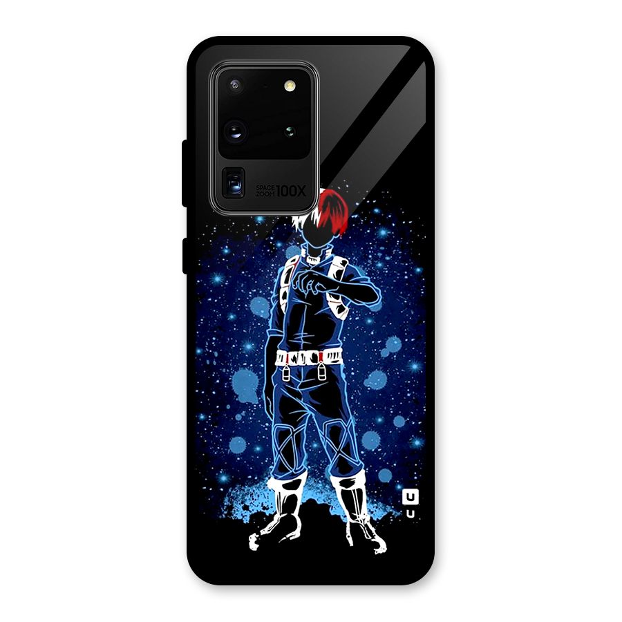 Todoroki Stance Glass Back Case for Galaxy S20 Ultra