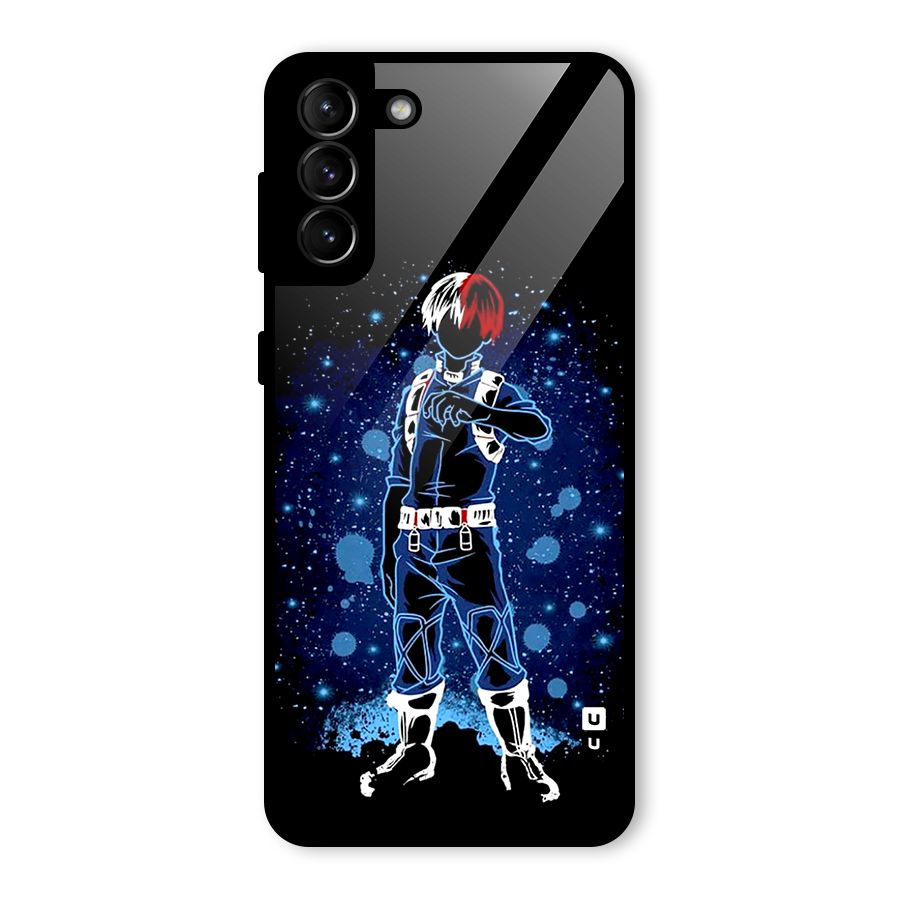 Todoroki Stance Glass Back Case for Galaxy S21 Plus