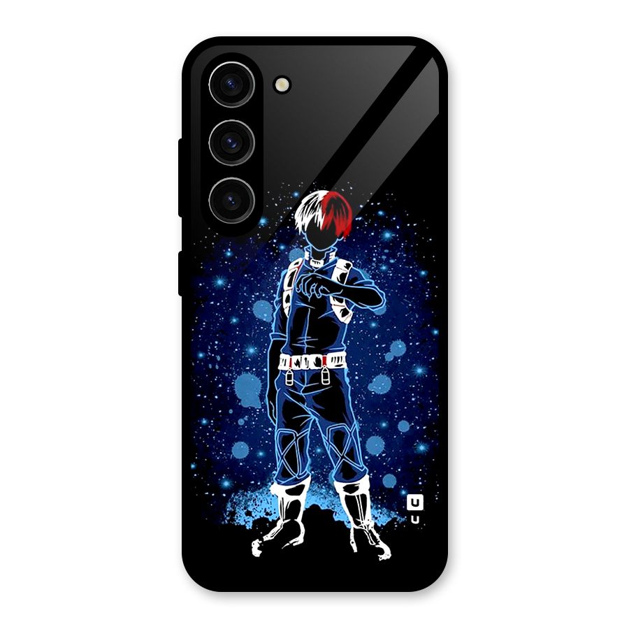 Todoroki Stance Glass Back Case for Galaxy S23