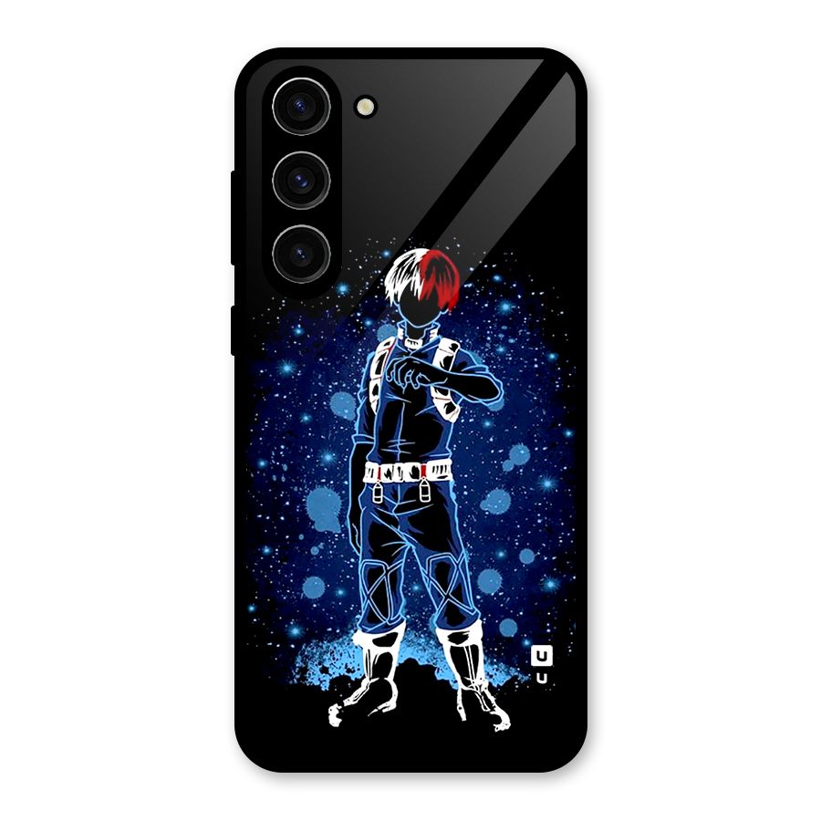 Todoroki Stance Glass Back Case for Galaxy S23 Plus