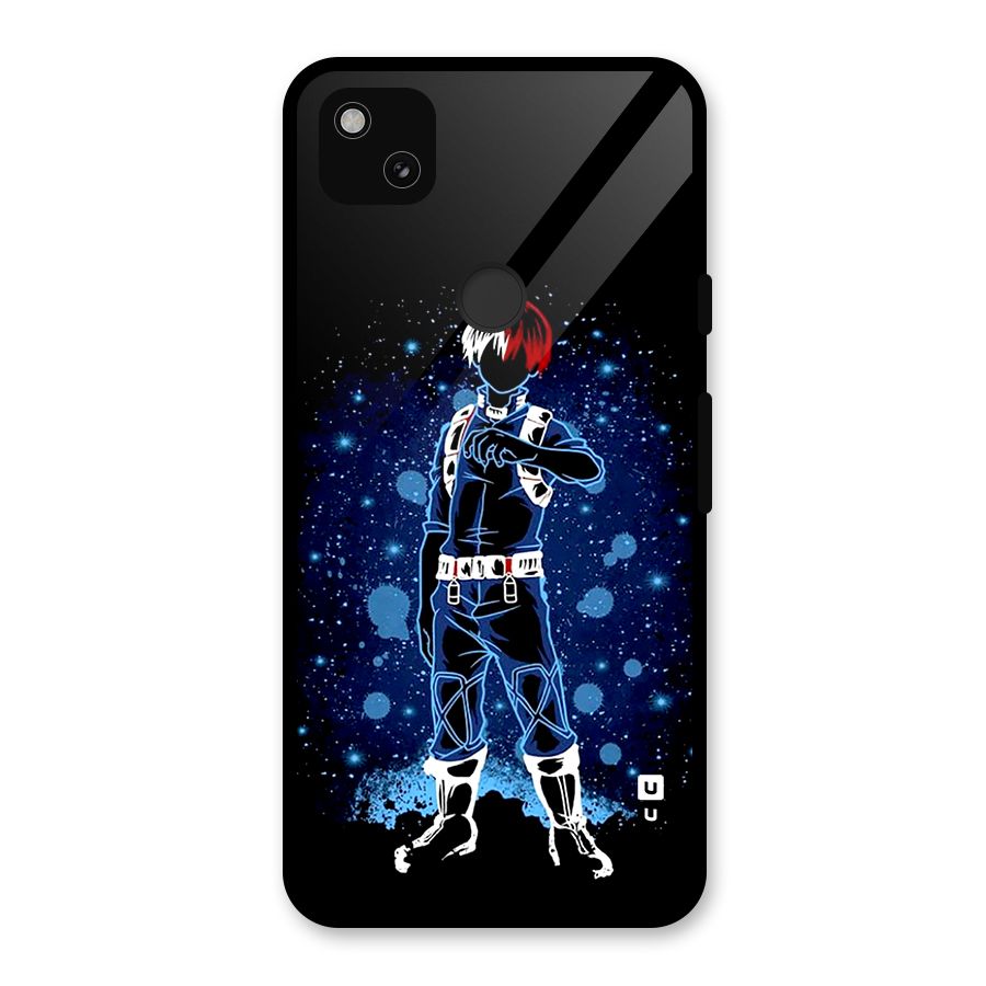 Todoroki Stance Glass Back Case for Google Pixel 4a