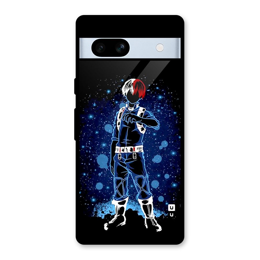 Todoroki Stance Glass Back Case for Google Pixel 7a