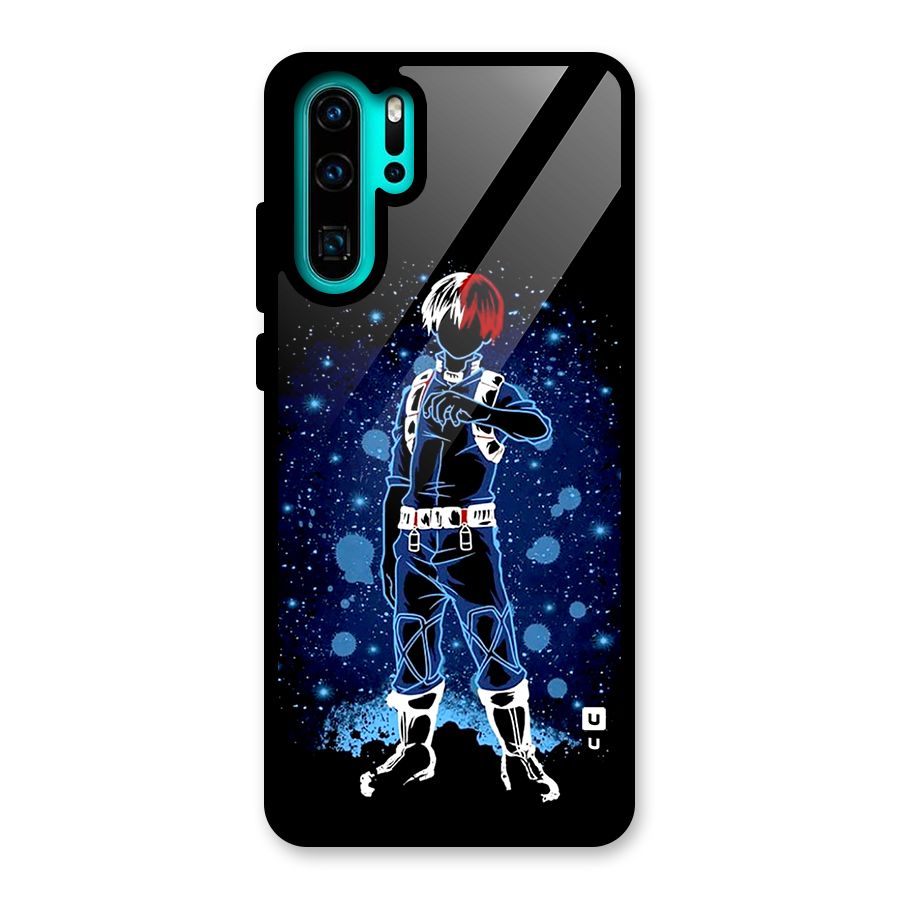 Todoroki Stance Glass Back Case for Huawei P30 Pro