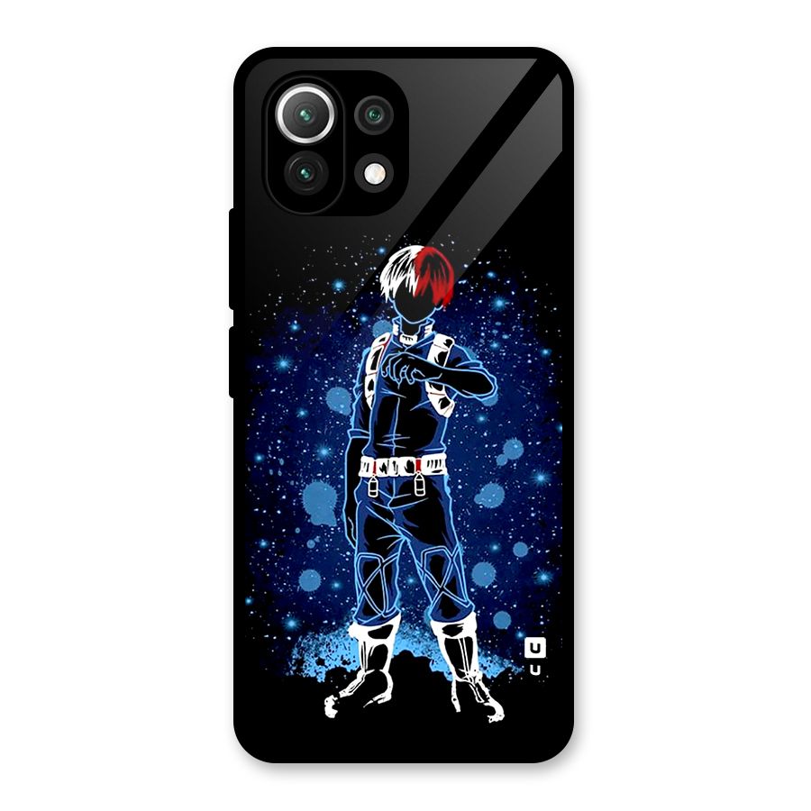 Todoroki Stance Glass Back Case for Mi 11 Lite