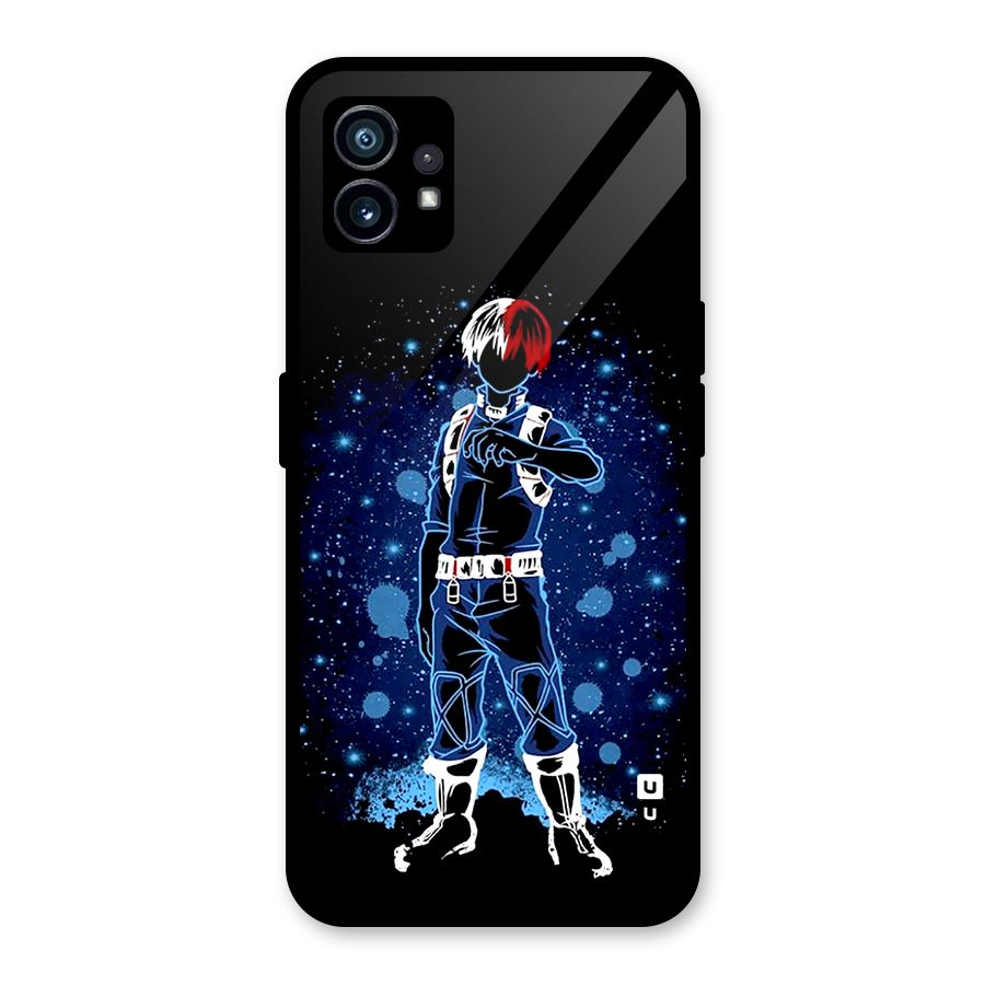 Todoroki Stance Glass Back Case for Nothing Phone 1