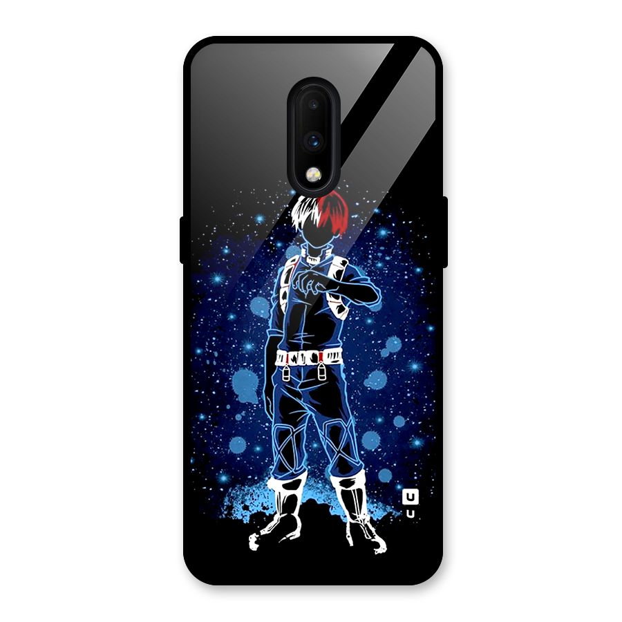 Todoroki Stance Glass Back Case for OnePlus 7