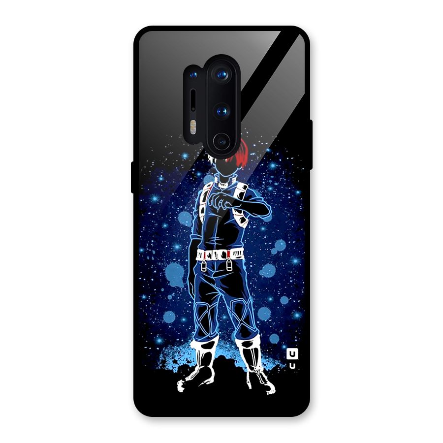 Todoroki Stance Glass Back Case for OnePlus 8 Pro