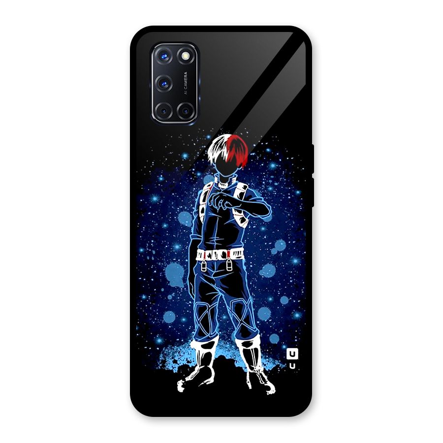 Todoroki Stance Glass Back Case for Oppo A52