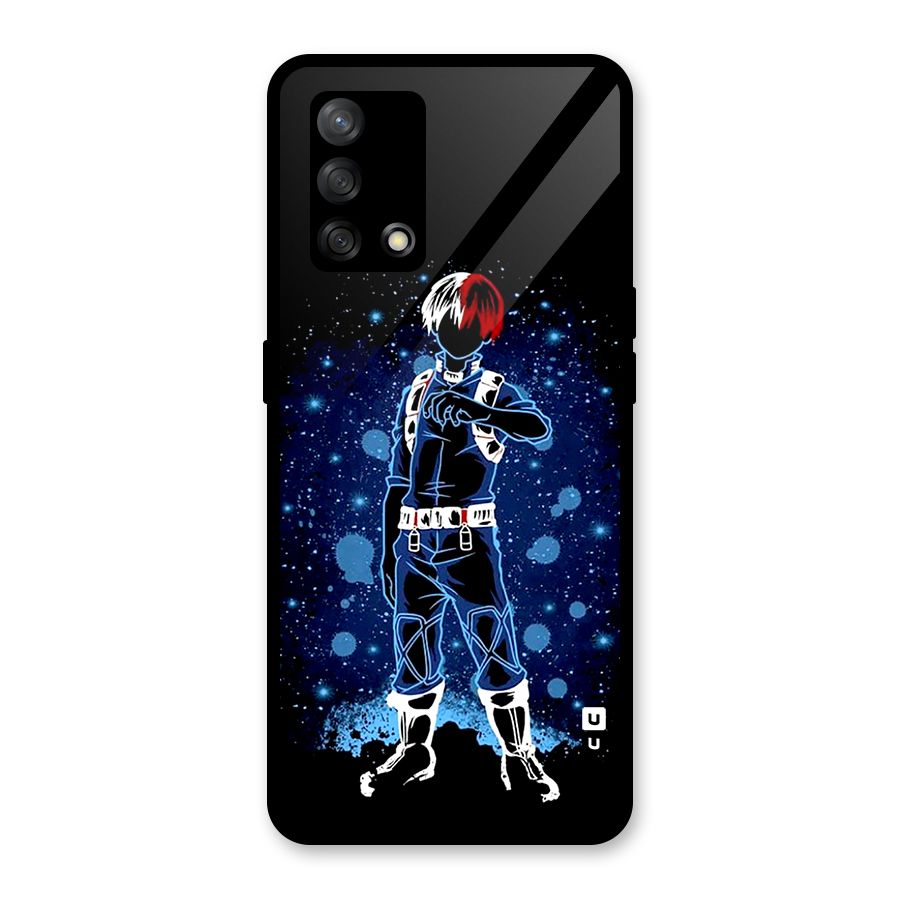 Todoroki Stance Glass Back Case for Oppo F19