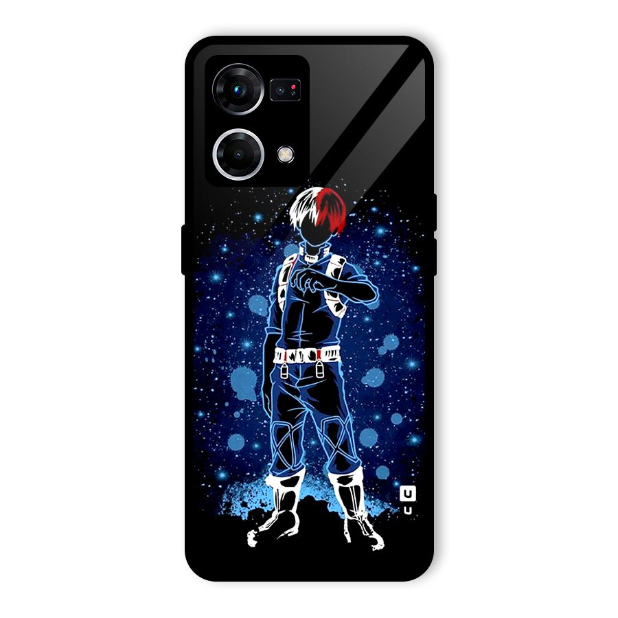Todoroki Stance Glass Back Case for Oppo F21 Pro 5G