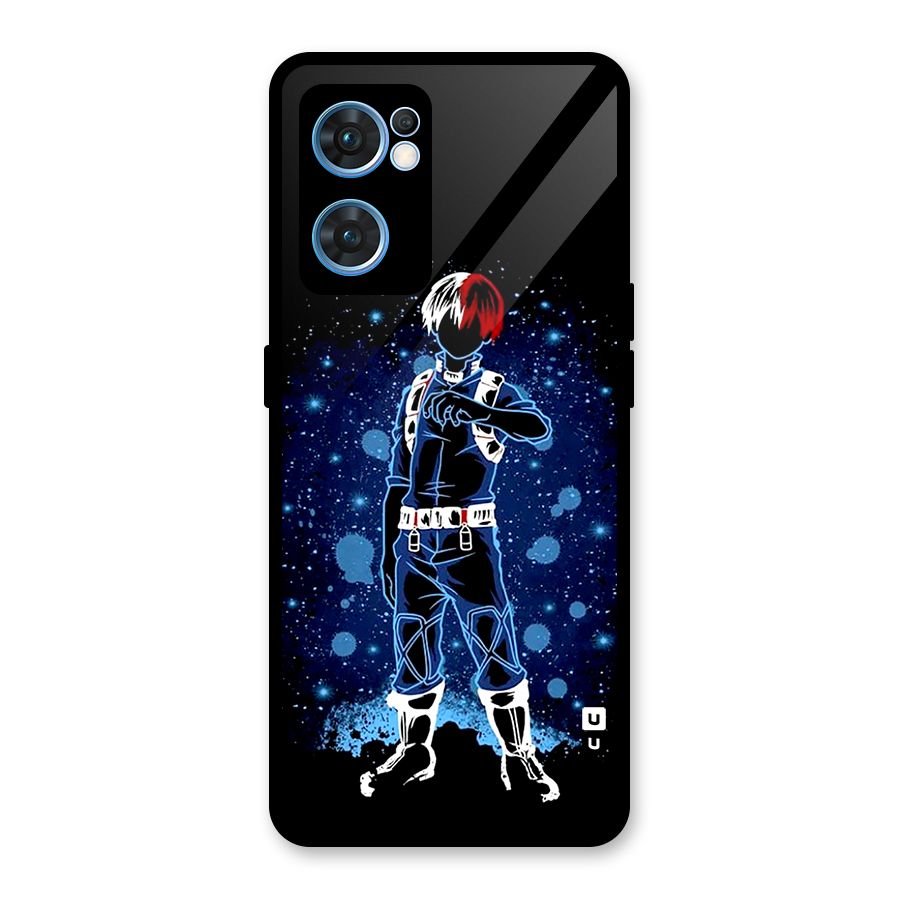Todoroki Stance Glass Back Case for Oppo Reno7 5G