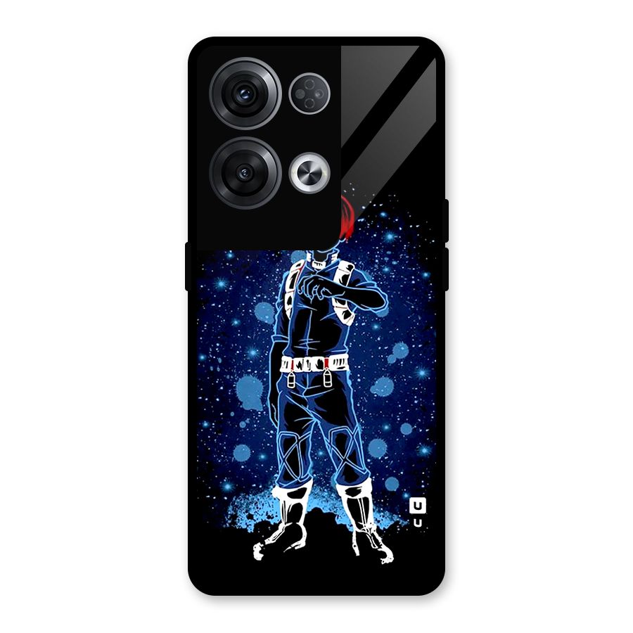 Todoroki Stance Glass Back Case for Oppo Reno8 Pro 5G