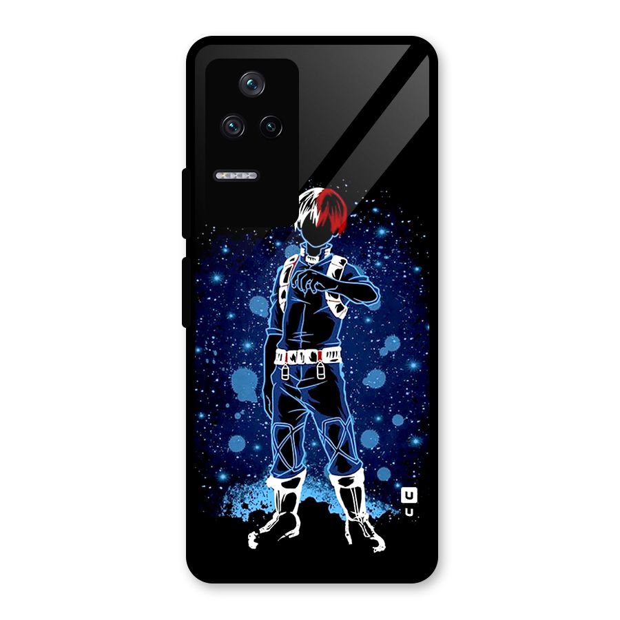 Todoroki Stance Glass Back Case for Poco F4 5G