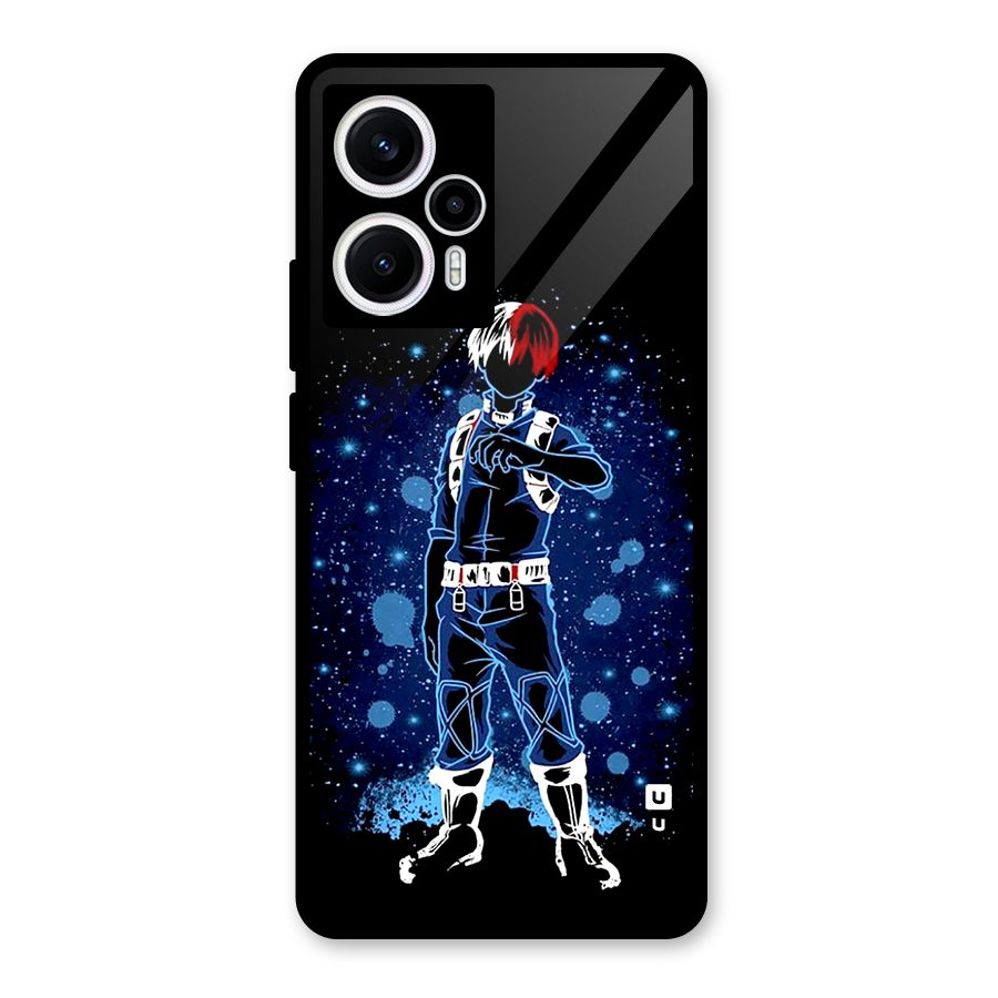 Todoroki Stance Glass Back Case for Poco F5