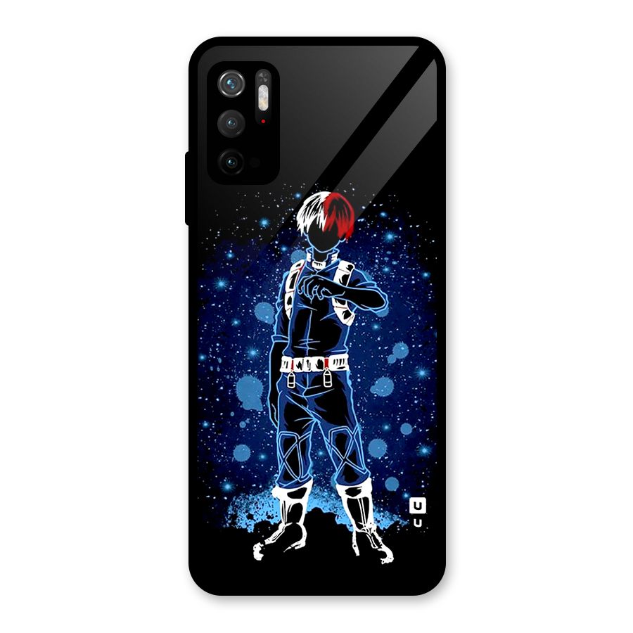 Todoroki Stance Glass Back Case for Poco M3 Pro 5G