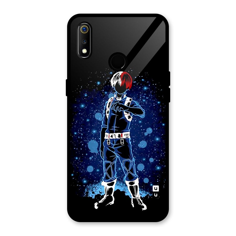 Todoroki Stance Glass Back Case for Realme 3i