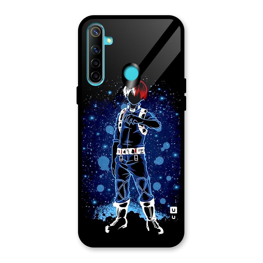 Todoroki Stance Glass Back Case for Realme 5i