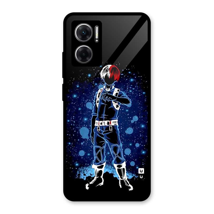 Todoroki Stance Glass Back Case for Redmi 11 Prime 5G