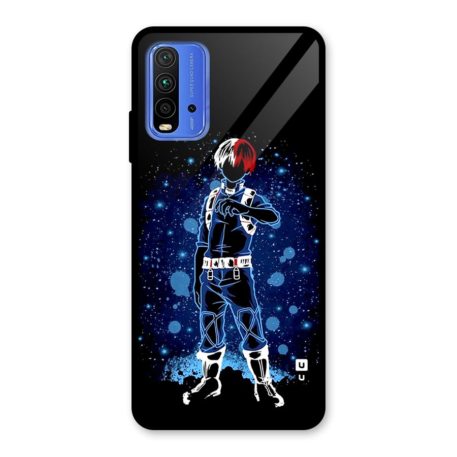 Todoroki Stance Glass Back Case for Redmi 9 Power