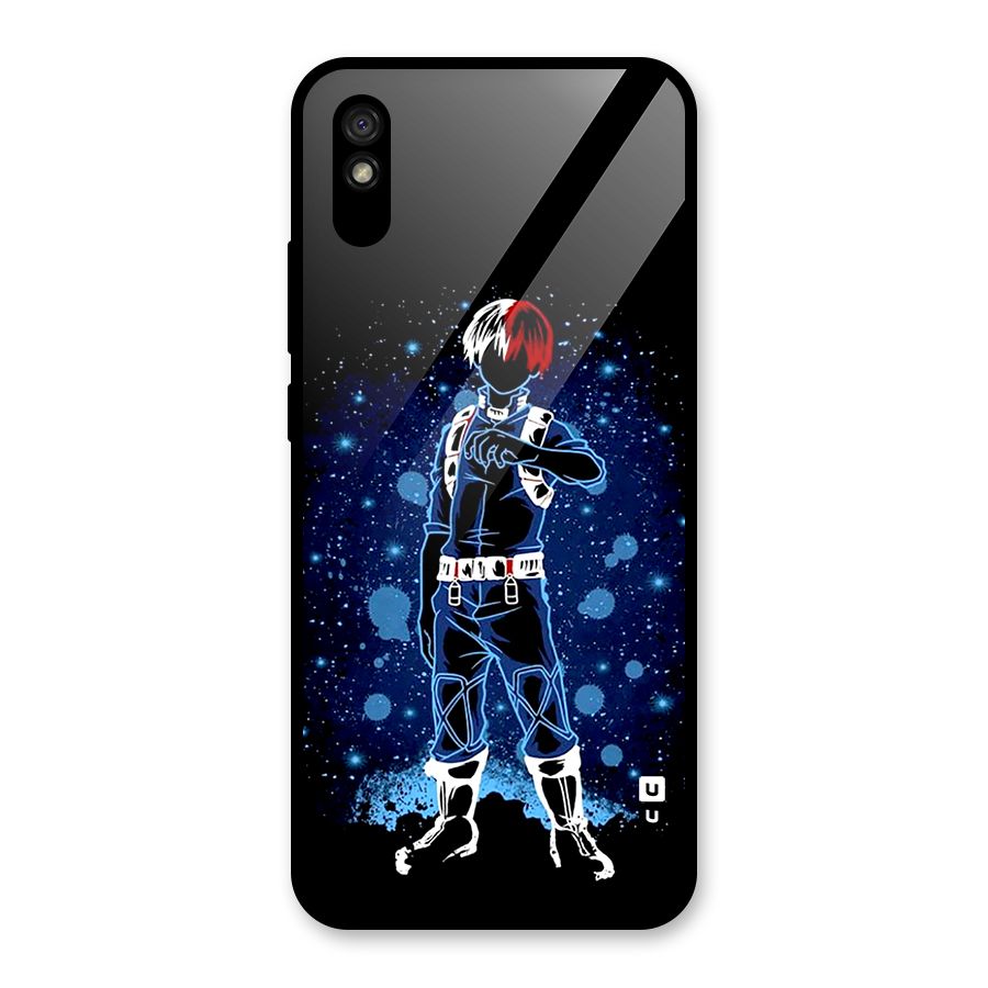 Todoroki Stance Glass Back Case for Redmi 9i