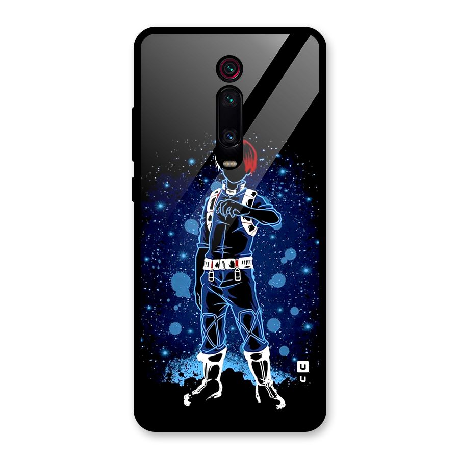 Todoroki Stance Glass Back Case for Redmi K20