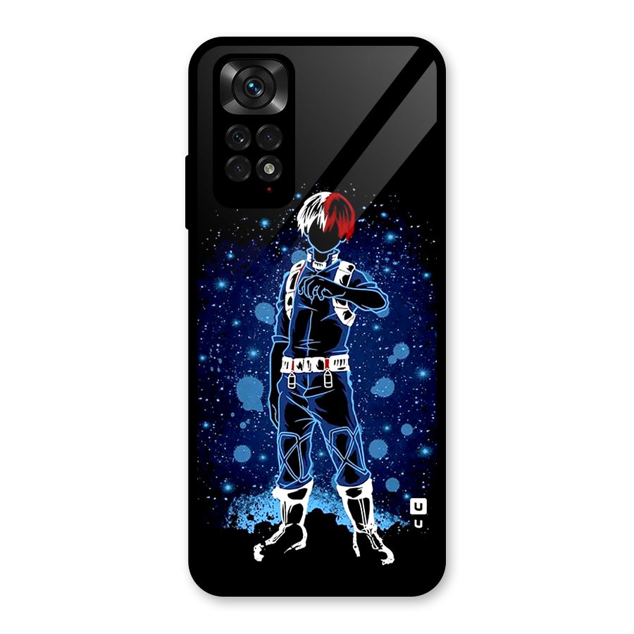 Todoroki Stance Glass Back Case for Redmi Note 11S