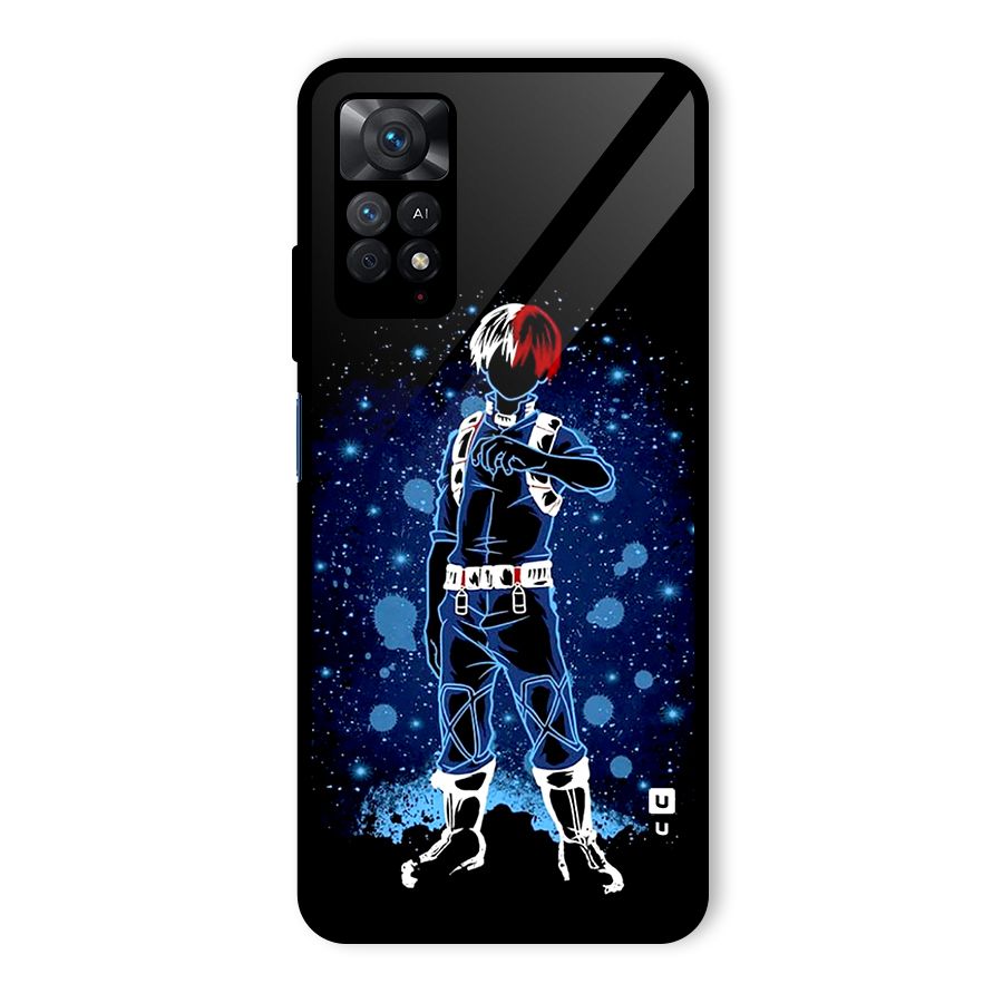 Todoroki Stance Glass Back Case for Redmi Note 11 Pro