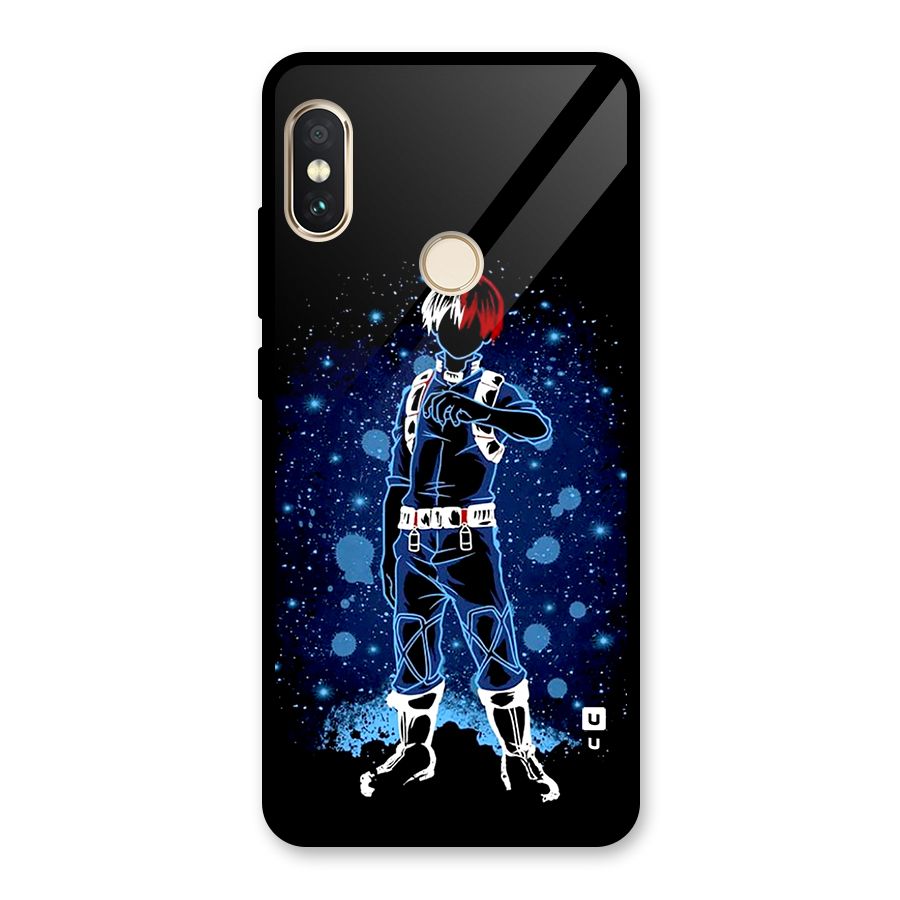 Todoroki Stance Glass Back Case for Redmi Note 5 Pro