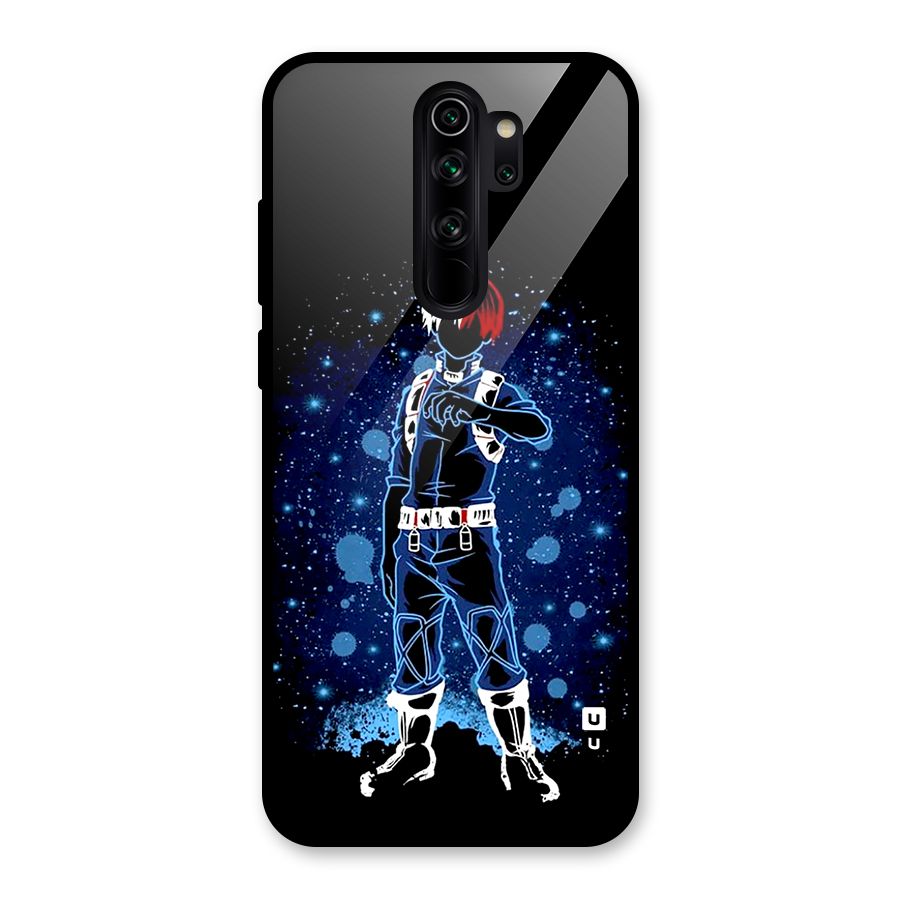 Todoroki Stance Glass Back Case for Redmi Note 8 Pro