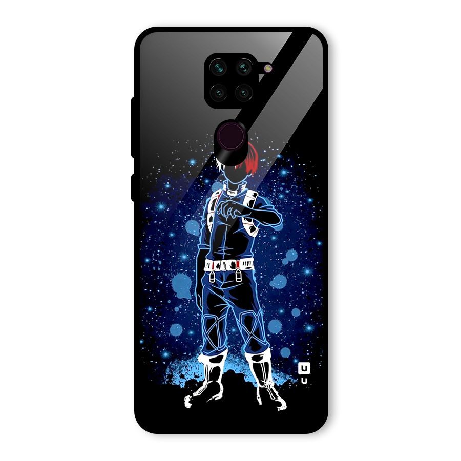 Todoroki Stance Glass Back Case for Redmi Note 9