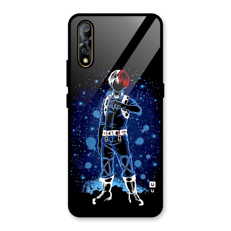 Todoroki Stance Glass Back Case for Vivo S1