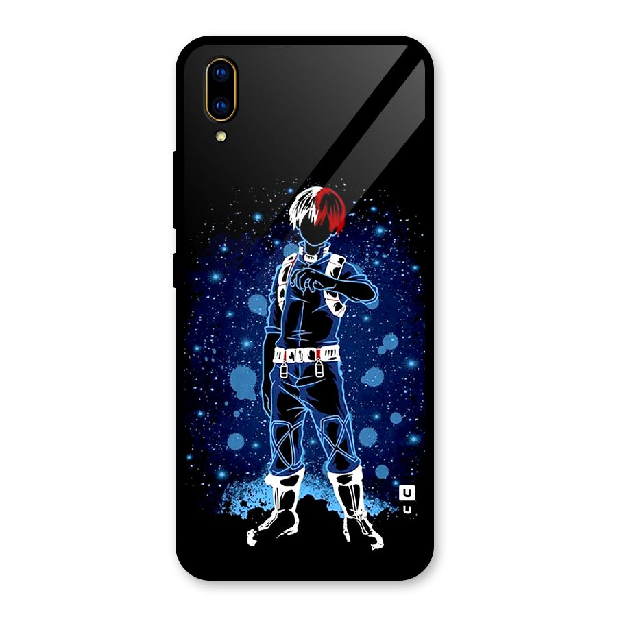 Todoroki Stance Glass Back Case for Vivo V11 Pro