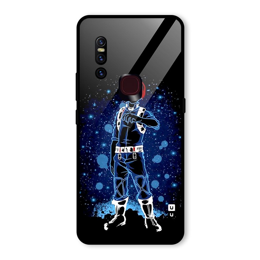 Todoroki Stance Glass Back Case for Vivo V15