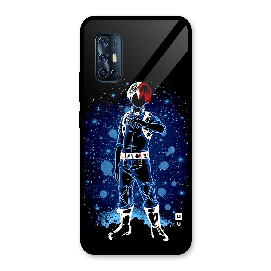 Todoroki Stance Glass Back Case for Vivo V17