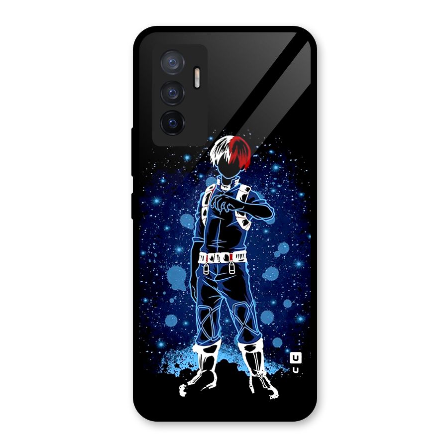 Todoroki Stance Glass Back Case for Vivo V23e