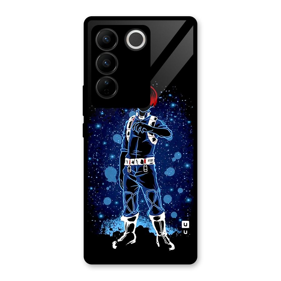 Todoroki Stance Glass Back Case for Vivo V27