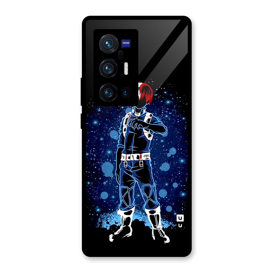 Todoroki Stance Glass Back Case for Vivo X70 Pro Plus