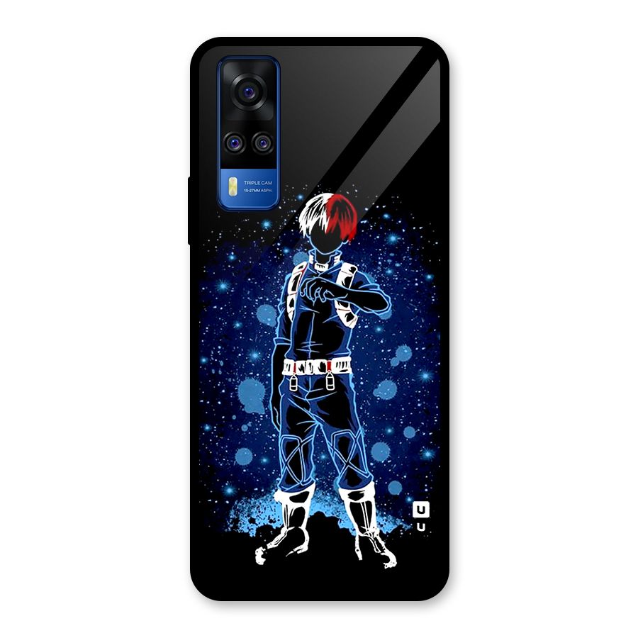 Todoroki Stance Glass Back Case for Vivo Y31