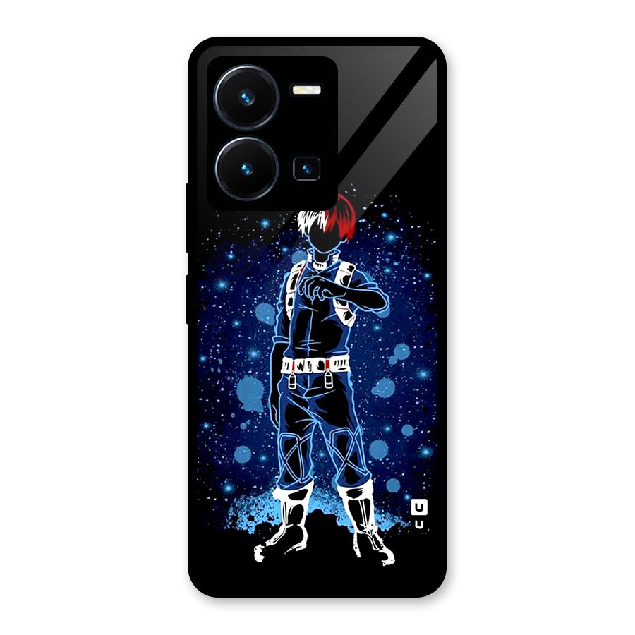 Todoroki Stance Glass Back Case for Vivo Y35